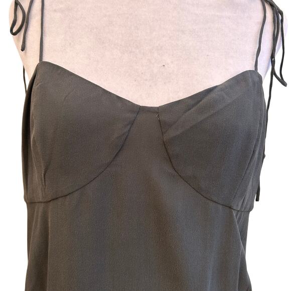 Soleiluna 100% Silk Mini Dress Size Medium - Picture 4 of 5